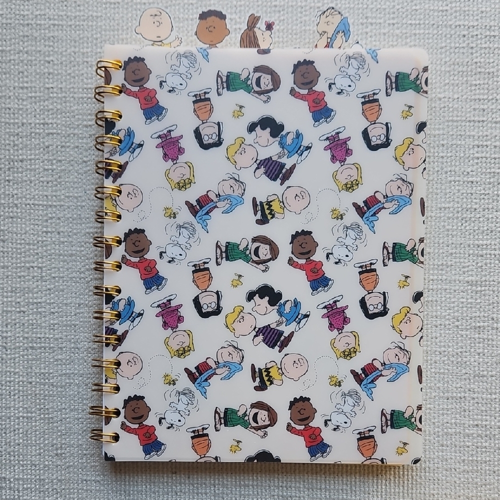 Colorful Cartoon Character Spiral Notebook